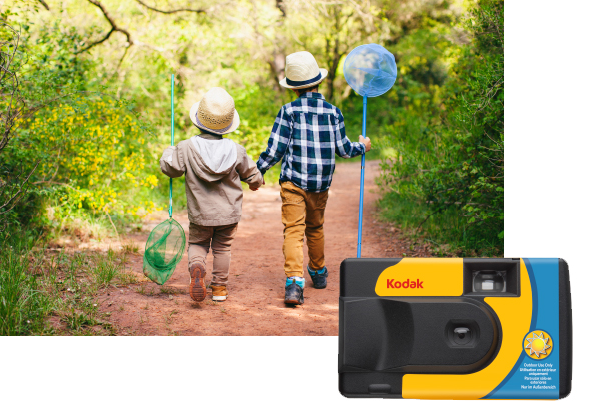 Kodak Disposable Camera with flashing light Kodak 135 Single-Use